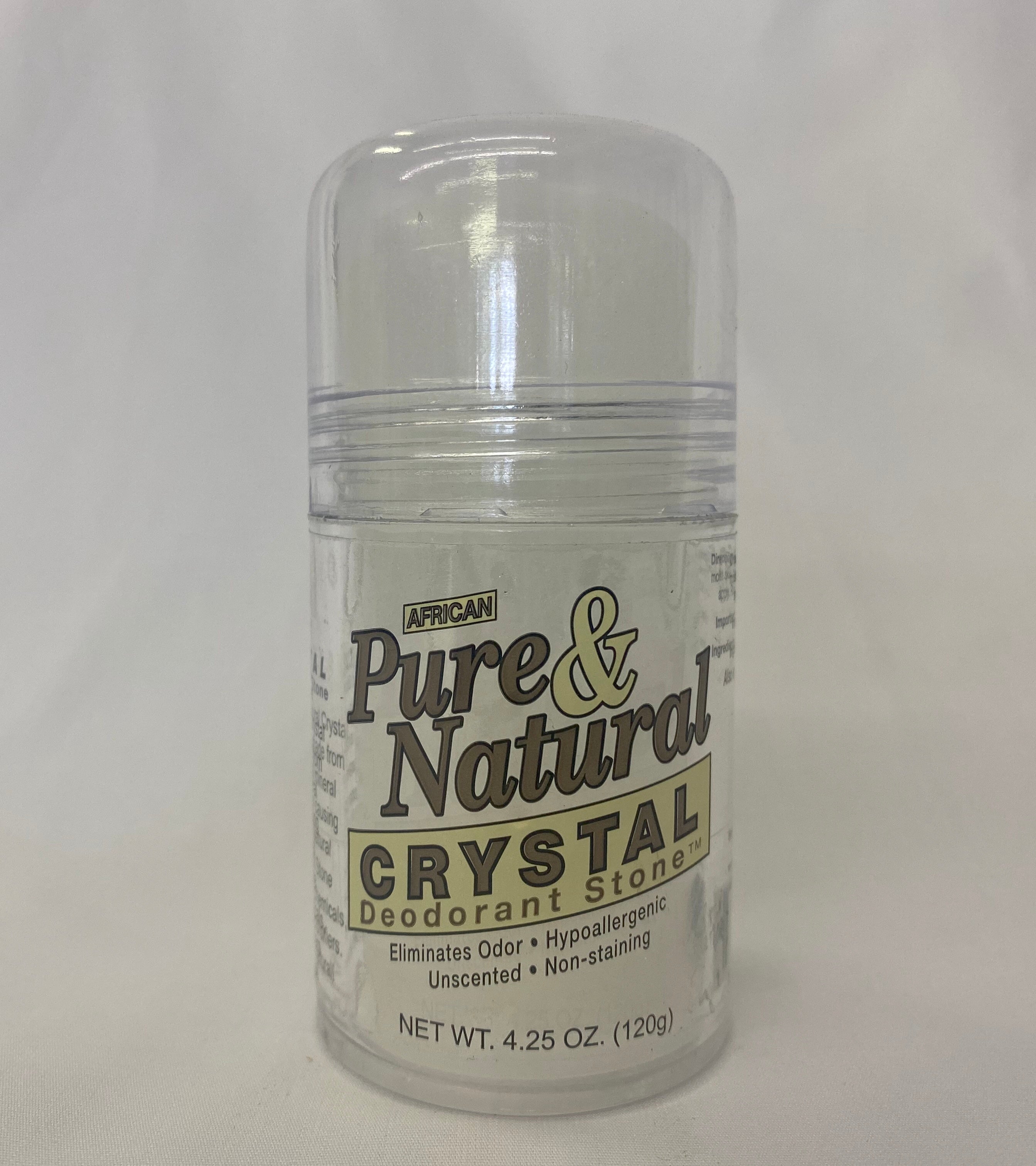 African Pure & Natural Crystal Deodorant Stone