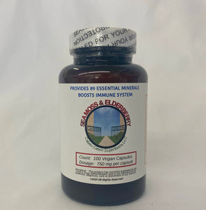 Sea Moss & Elderberry Capsules